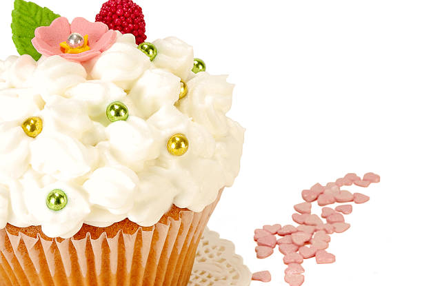 istock cake decorated with whipped cream 134215365