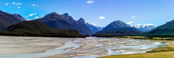 istock Paradise Water New Zealand River Mountains 1342163096