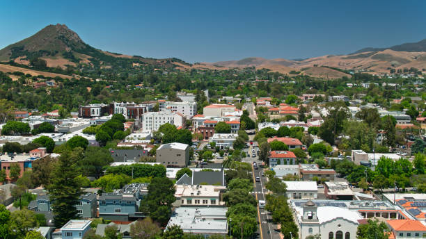 istock Aerial View of San Luis Obispo, CA 1342163894