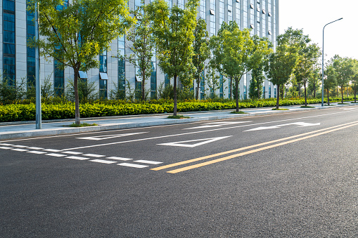 Financial Center Road and Office Building, Fuzhou, China