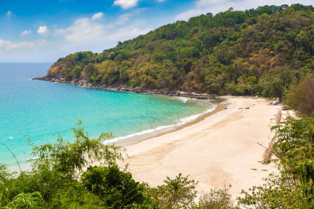 istock Hat Karon Noi beach on Phuket 1342165850
