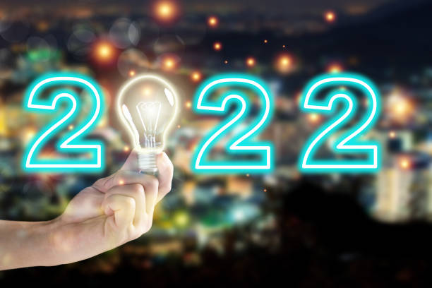 istock Happy New Year 2022 concept. 1342165899