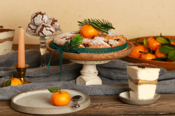 istock festive dessert table for new year 1342205759