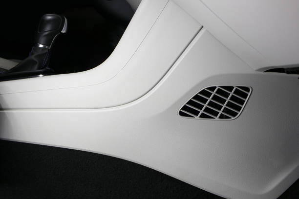 istock Car air conditioning inlet for the foot heating 1342206782