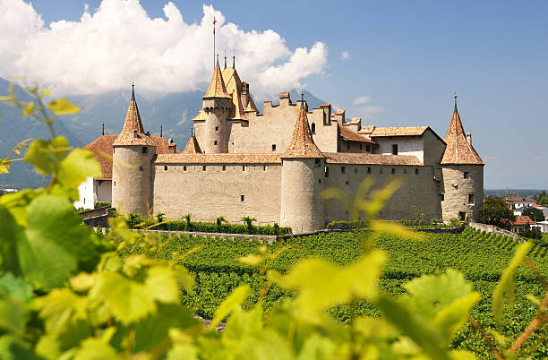 Chateau d'Aigle, Switzerland Chateau d'Aigle, Switzerland 490 stock pictures, royalty-free photos & images