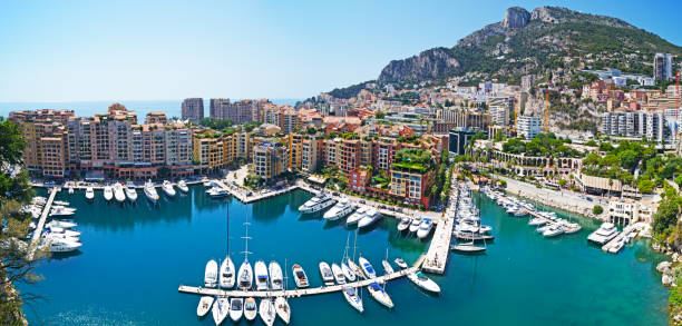istock Fontvieille Harbour in Monaco 1342208483