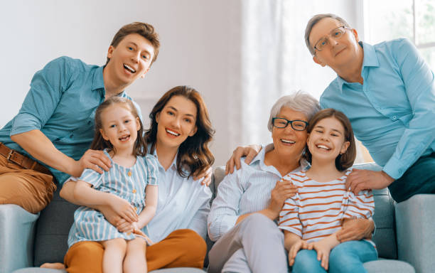 istock Happy loving family 1342213639