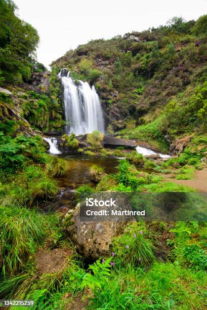 Fervenza Do Río Xestosa In The Province Of Lugo Galicia Stock Photo - Download Image Now
