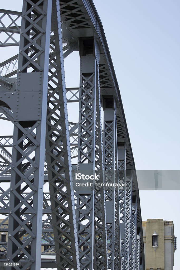 Burrard Bridge - Foto stock royalty-free di Acciaio