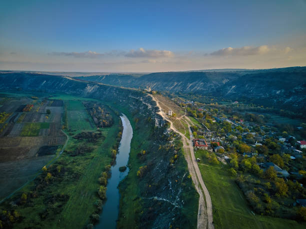 istock Old Orhei Monastery in Moldova Republic. Aerial view 1342219017