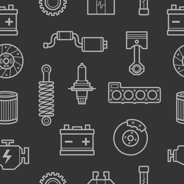 Auto Tech Background Pattern 620+ Auto Mechanic Background Stock Illustrations, Royalty-Free Vector ...