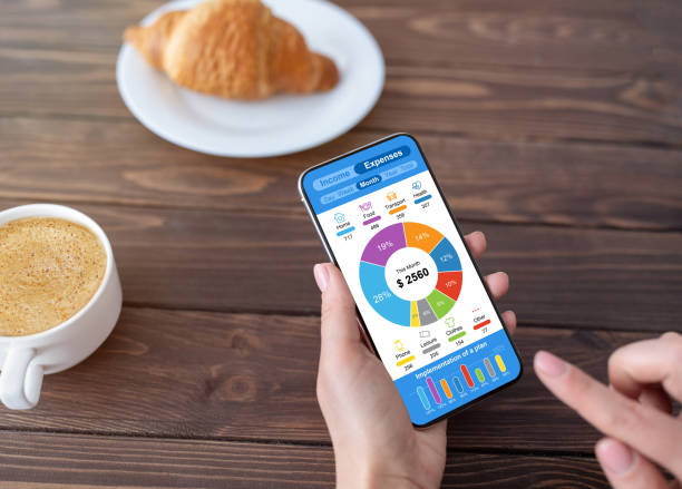 istock Unrecognizable woman checking her monthly expenses on smartphone 1342224491