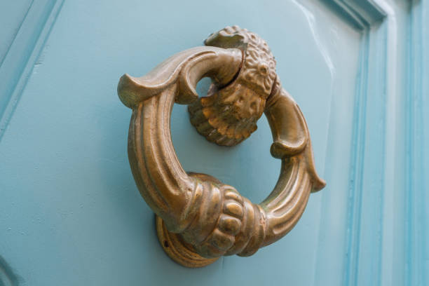 istock Ancient Italian Door Knocker 1342231208