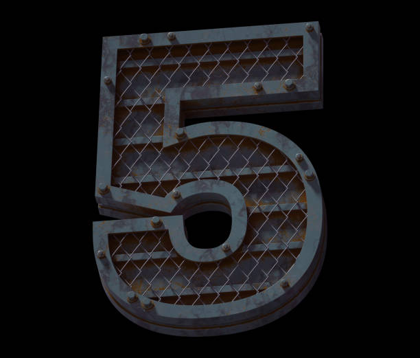 istock Heavy metal font. 1342231654