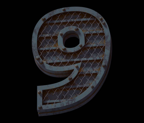 istock Heavy metal font. 1342231768