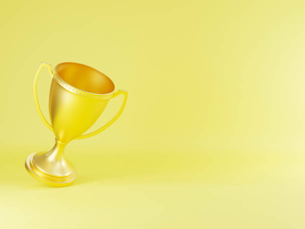 istock Golden trophy cup, Champion trophy 1342233866