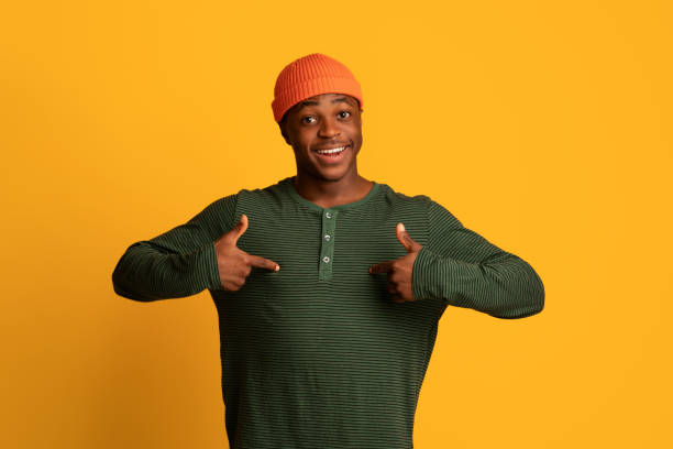 istock Choose Me. Joyful Black Young Guy Pointing At Himself With Two Hands 1342235076