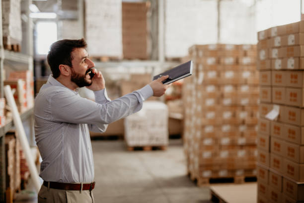 istock A warehouse manager coming for a check out 1342240209