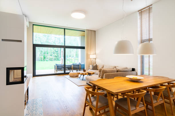 istock View to spacious living room area 1342244120