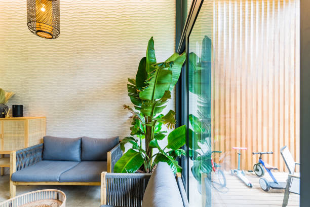 istock Lounge area near large window 1342244287