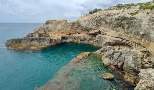 istock Punta Ristola. between the Adriatic and Ionian seas 1342249760