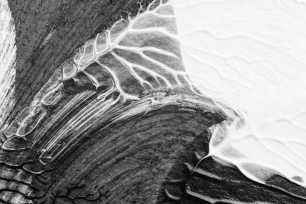istock black white abstract acrylic painting color texture on white paper background by using rorschach inkblot method 1342252155