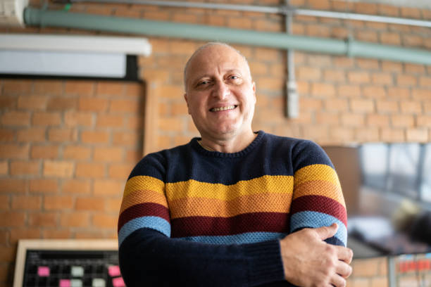 istock Portrait of a mature man at work 1342253940