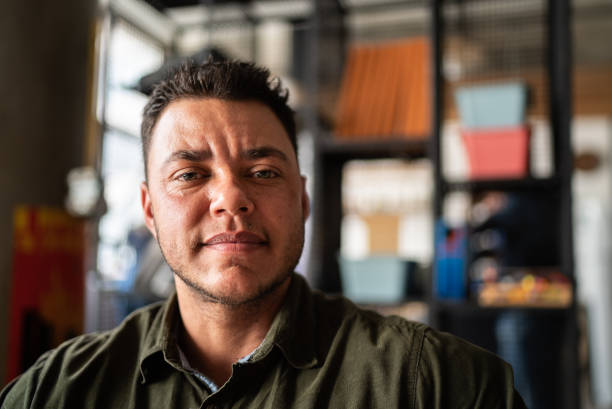 Portrait of a transgender man