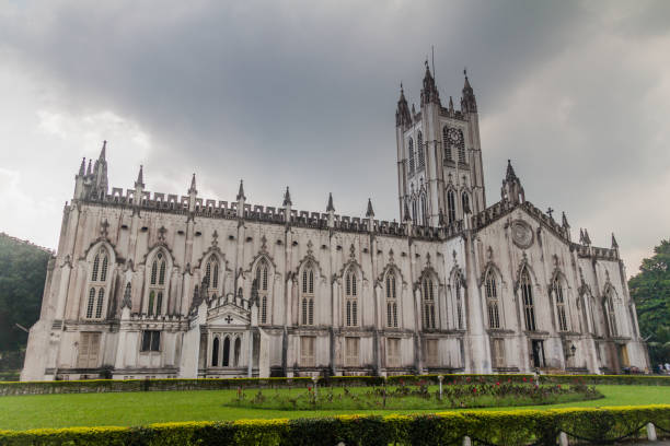 istock St. Paul's Cathedral in Kolkata Calcutta , Ind 1342257910