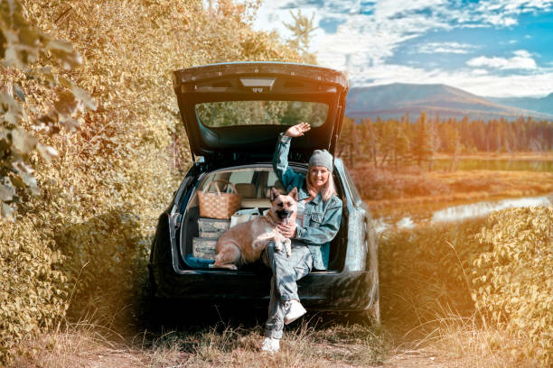 istock Weekend in Nature with dog is priceless 1342262433