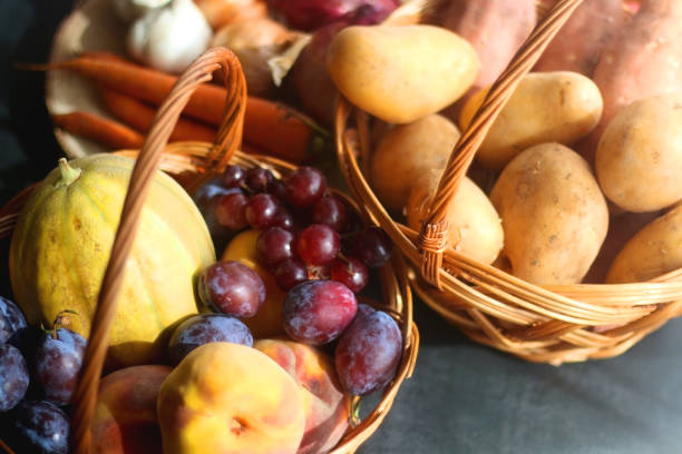 istock Seasonal Fruit and Vegetable 1342262463
