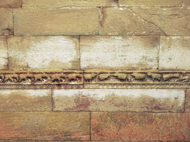 carving at adalaj stepwell ahmedabad gujarat