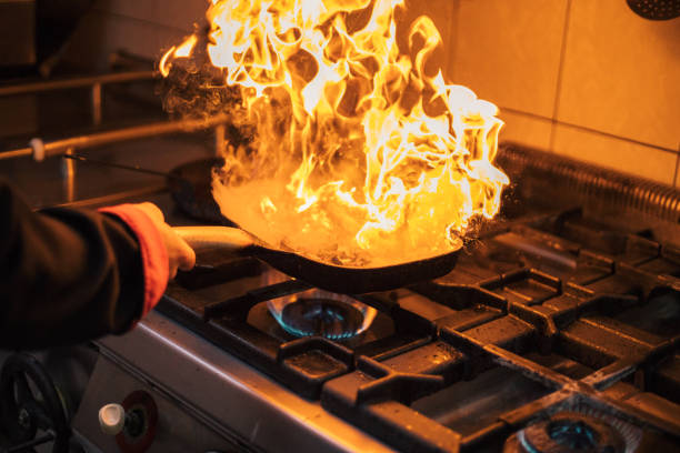 料理教室 - flambe ストックフォトと画像