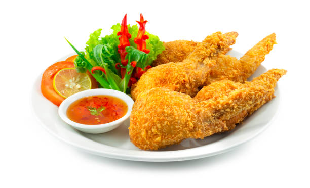 istock Stuffed Chicken Wing inside with Mince Chicken 1342272132