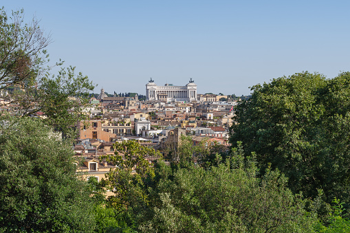 View of Rome from the Pincio