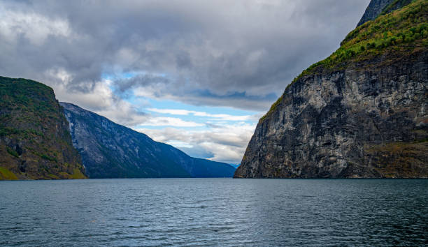 istock View over the Naeroyfjord, Norway 1342286159