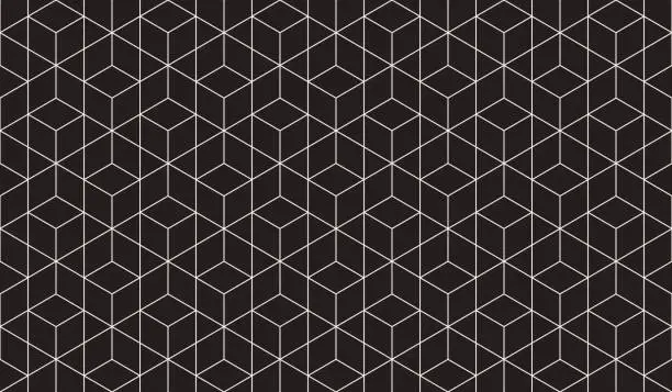 Vector illustration of Seamless Geometric Vector Pattern