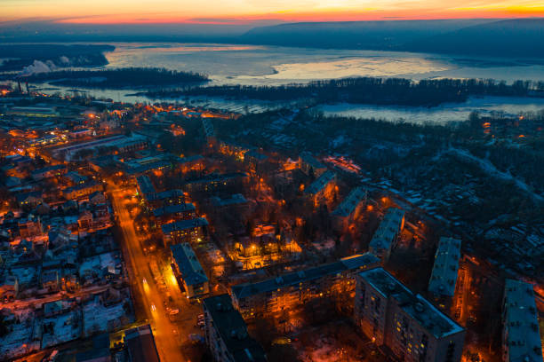 istock Aerial city view 1342288843