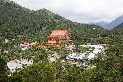 Po Lin Monastery in Hong Kong