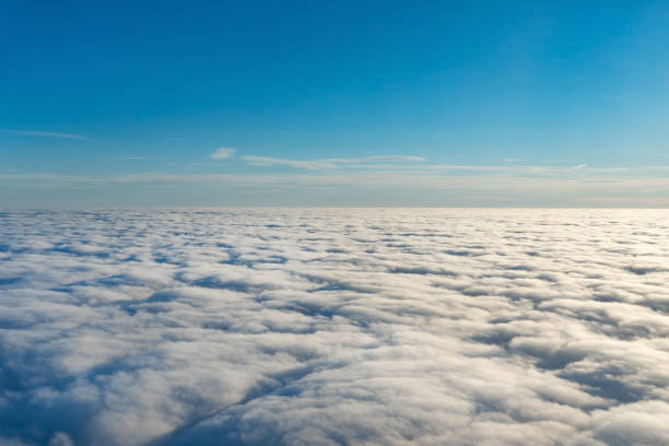 istock The sun shining above the clouds 1342292516