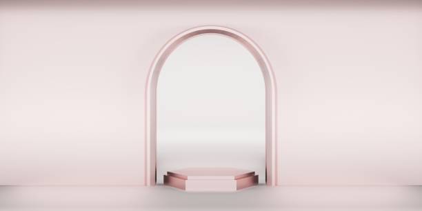 istock product display stand Simple and elegant style 3D illustration 1342304560