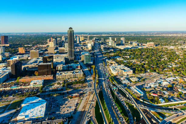 Galleria Area Of Houston Texas Stock Photo - Download Image Now - Houston -  Texas, Traffic Jam, Above - iStock