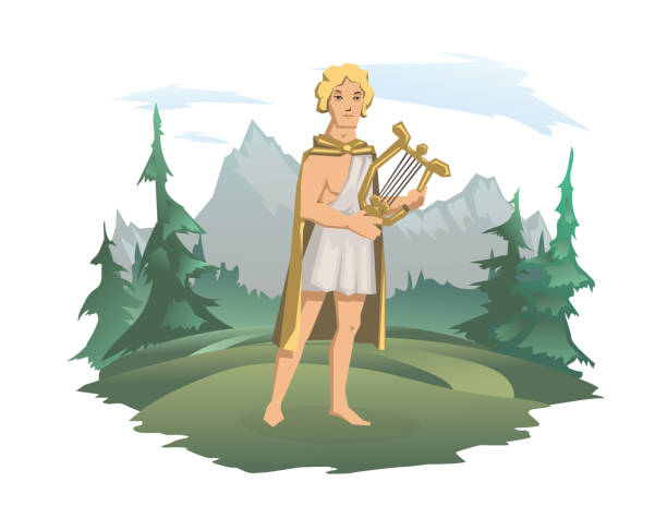 159 Cartoon Of Apollo Greek God Illustrations & Clip Art - iStock