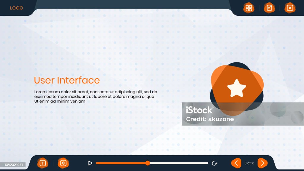 User Interface Course Layout Assessment Elearning Template Ui Ux ...