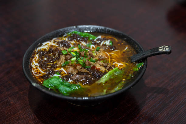 istock Traditional Chinese snacks, Chongqing noodles 1342351210