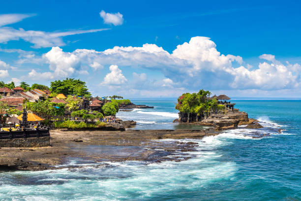 istock Tanah Lot temple in Bali 1342353316