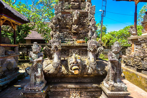 istock Pura Desa Batuan temple in Bali 1342368791