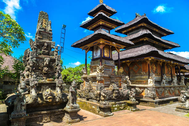 istock Pura Desa Batuan temple in Bali 1342368857
