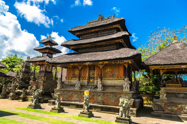 istock Pura Desa Batuan temple in Bali 1342368975