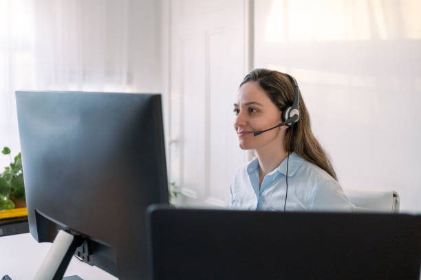 istock Woman working in home office 1342369547